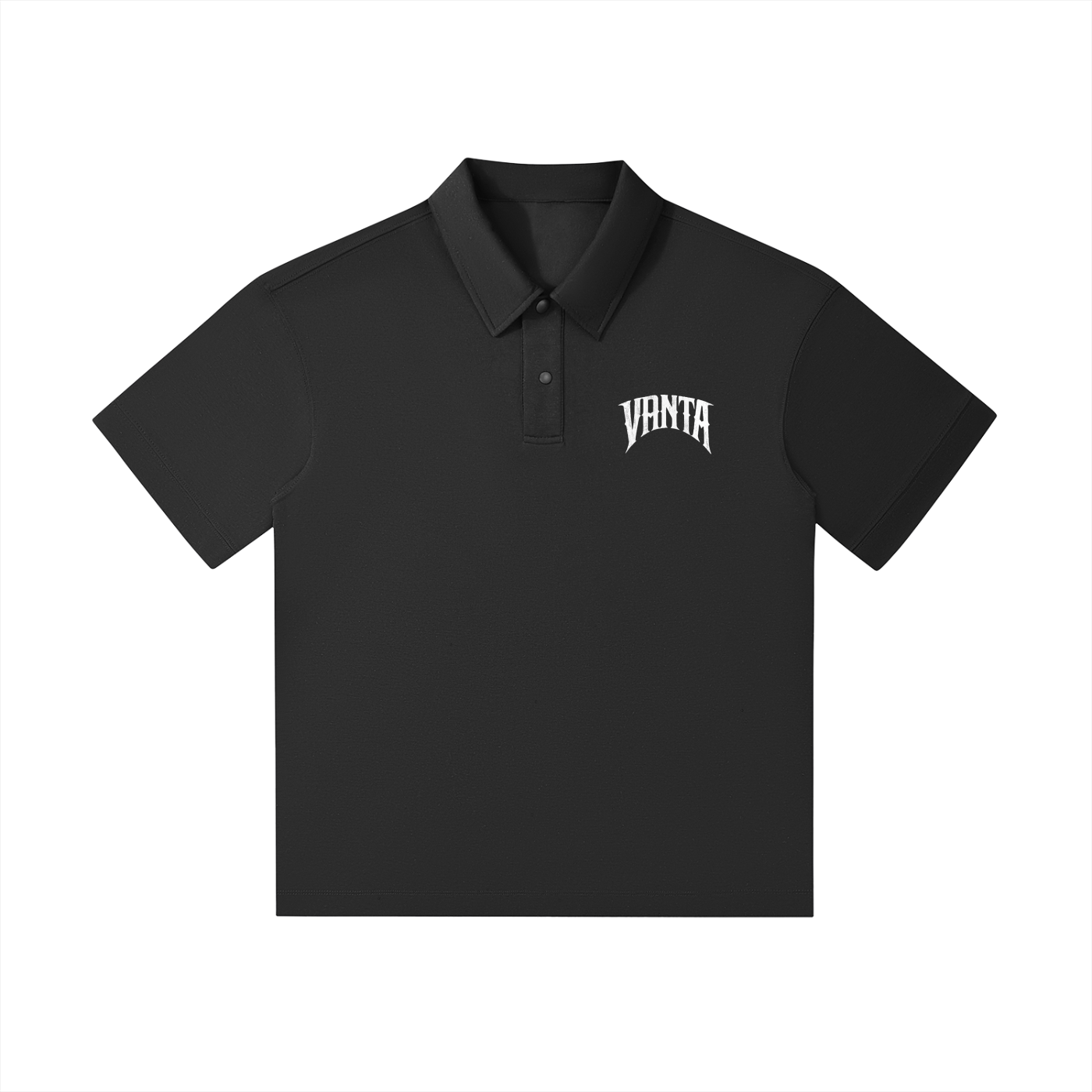Drop Shoulder Short-Sleeve Polo